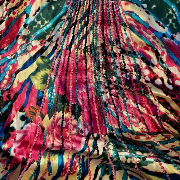 Multicolor Caché dress - Picture 6 of 8